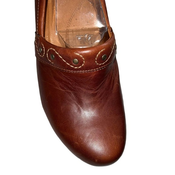 Dansko Brown Leather Mule Wood Clogs Women's Euro 42, US 11 - Picture 9 of 9